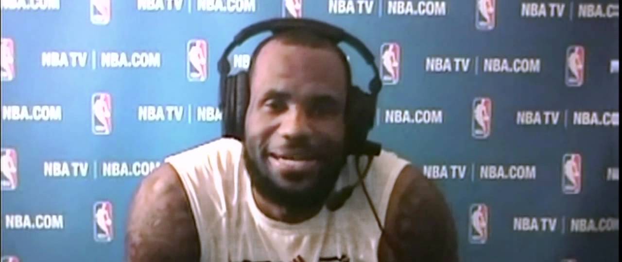 LeBron James talks about his hairline (HD)