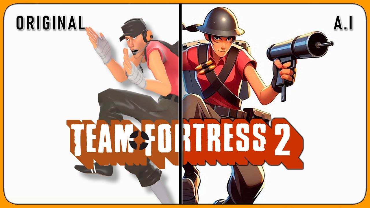 Team Fortress 2 - Faster Than a Speeding Bullet but it's continued by AI