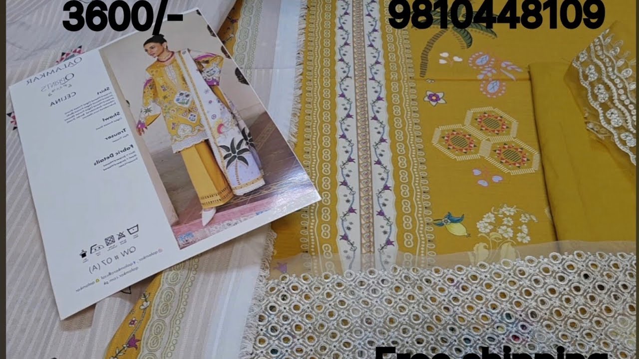 Qalamkar q prints winter collection new drop 2025.(Part-2)Jacquard fabric suits. 