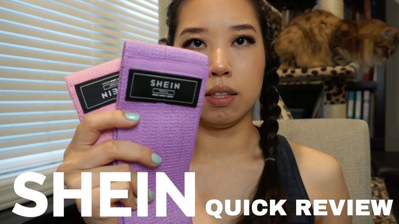 SHEIN RESISTANCE BANDS QUICK REVIEW