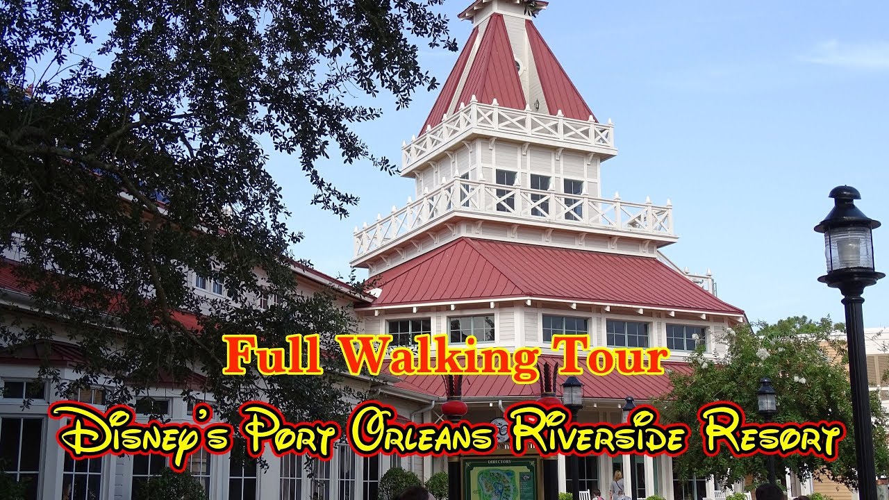 Disney's Port Orleans Riverside Resort Full Walking Tour