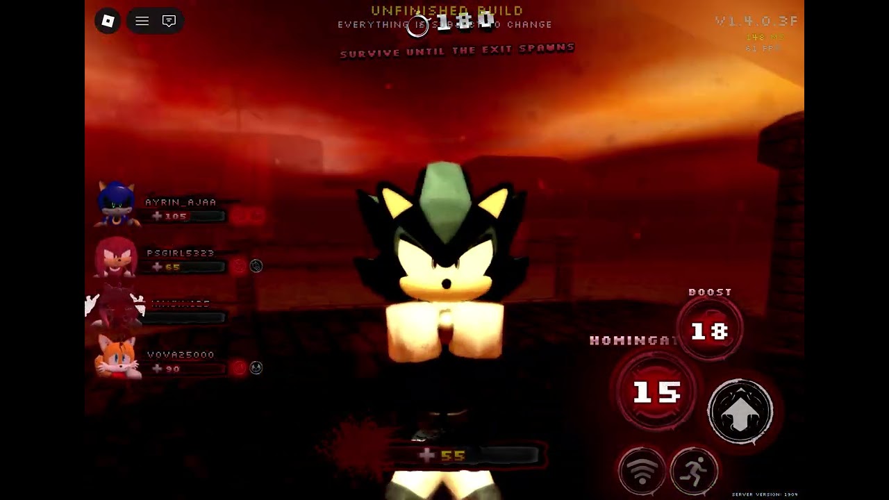 Shadow melphais gameplay:sonic.exe the disaster definitive edition#roblox #sonicexe 