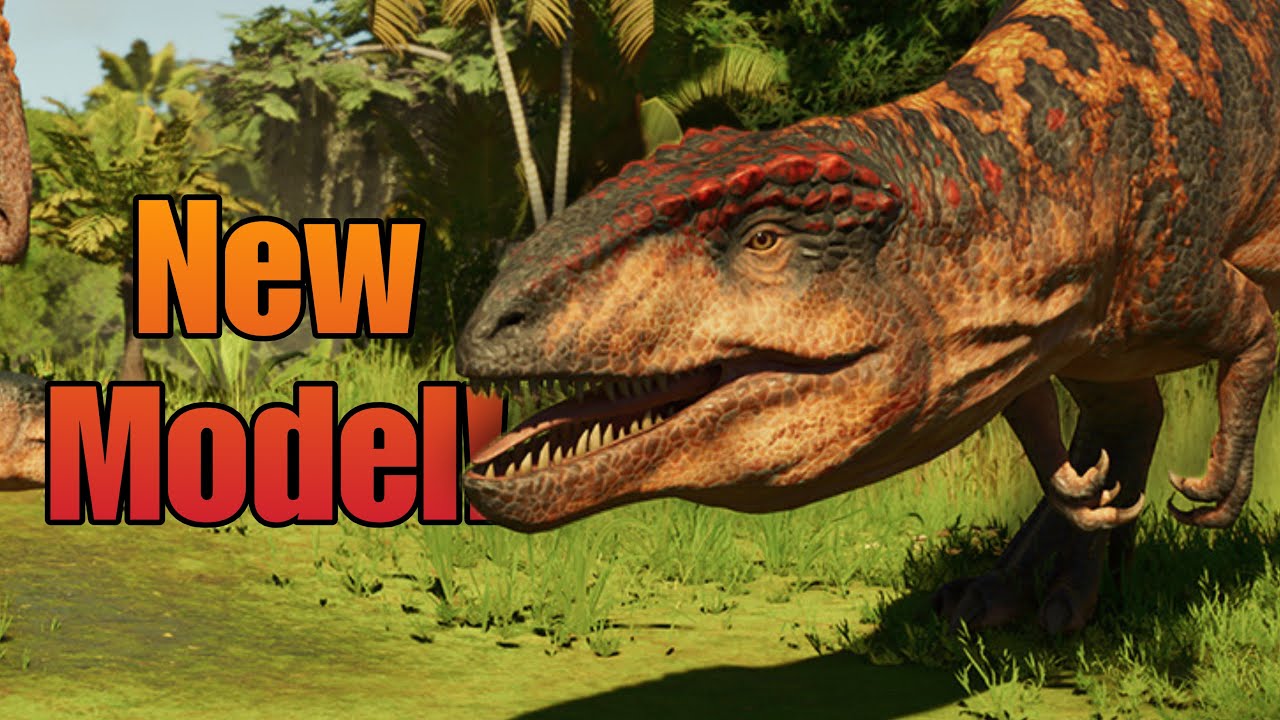 Carcharodontosaurus Has a New Look! - Jurassic World Evolution 3