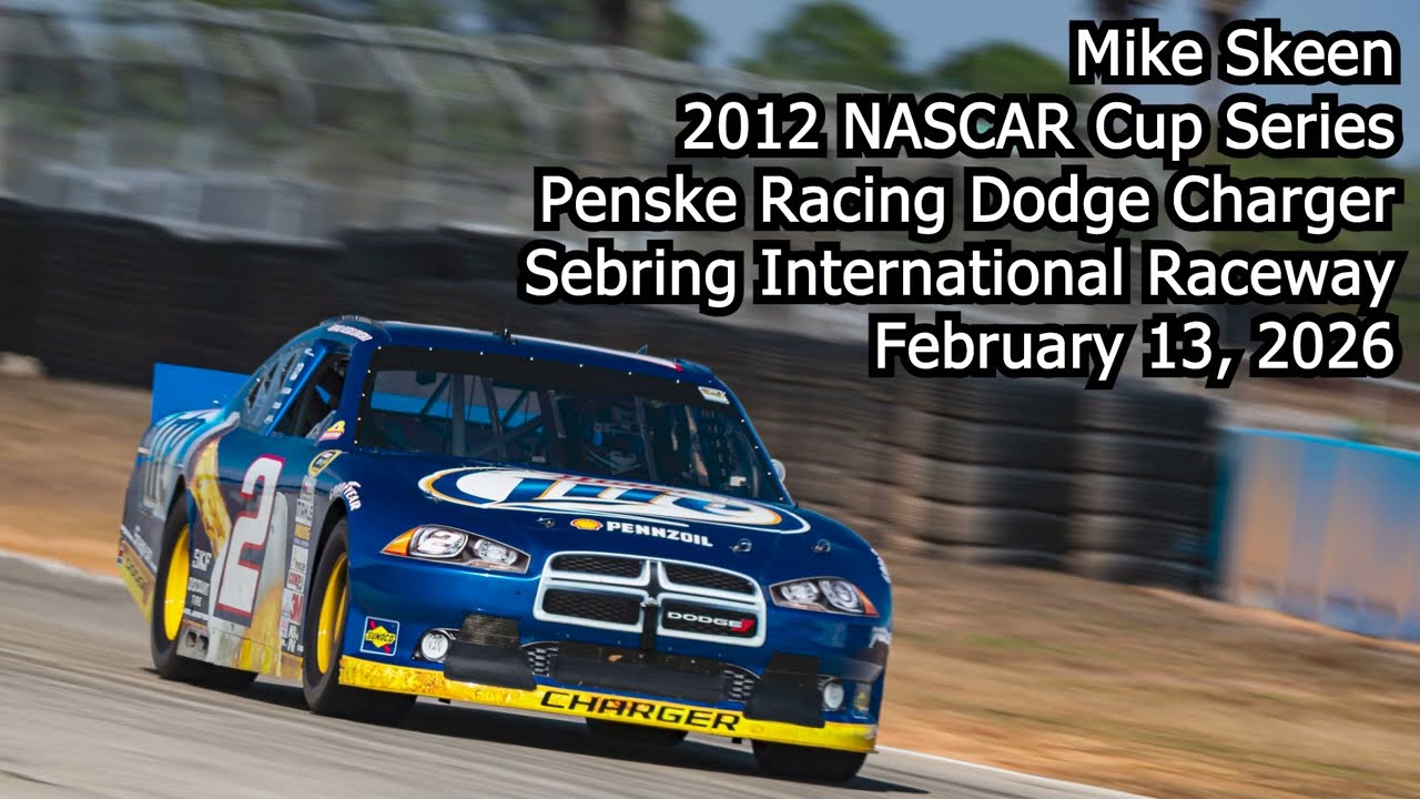 Mike Skeen: POV At Sebring In NASCAR Cup Car