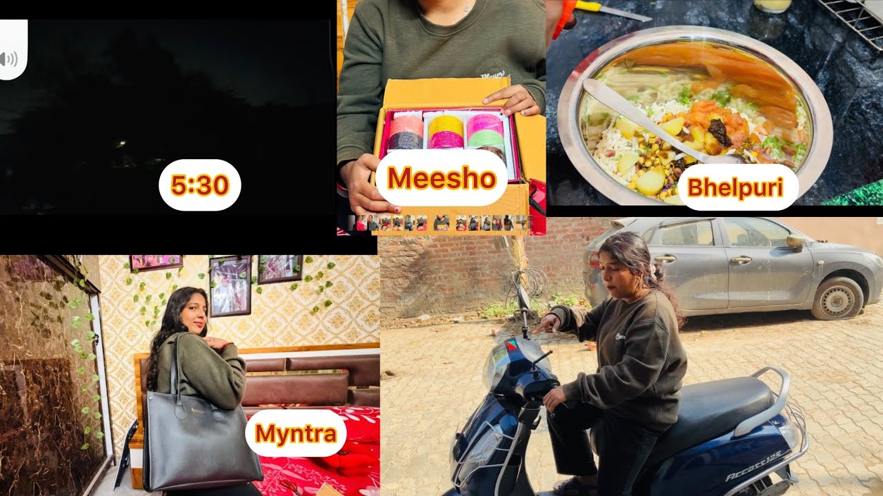 Aaj mere morning bahot jaldi ho gye| Myntra se parcel aaya| Meesho ka parcel aaya|@Amritakizindagi 