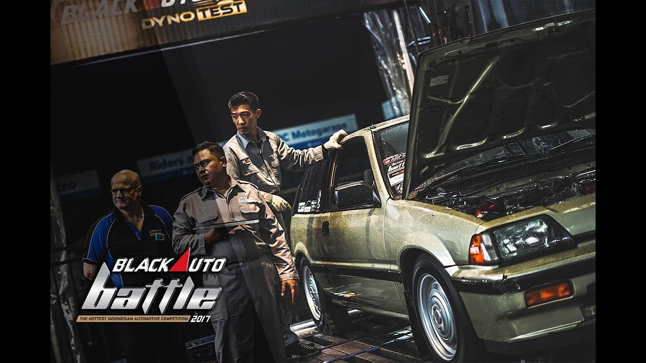 Dyno Battle at The Final Black Auto Battle 2017 Bandung