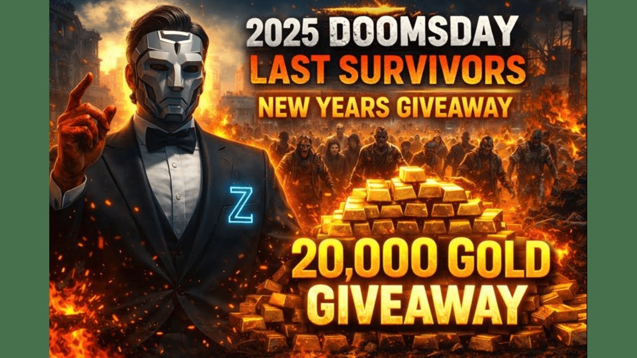 Giveaway Winners Stream 16 UTC Drawing | Happy New Years! | #doomsdaylastsurvivors
