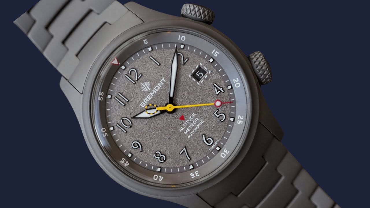 Bremont Altitude MB Meteor Stealth Grey | Limited Edition Pilot’s Watch with Meteorite Dial (2025)