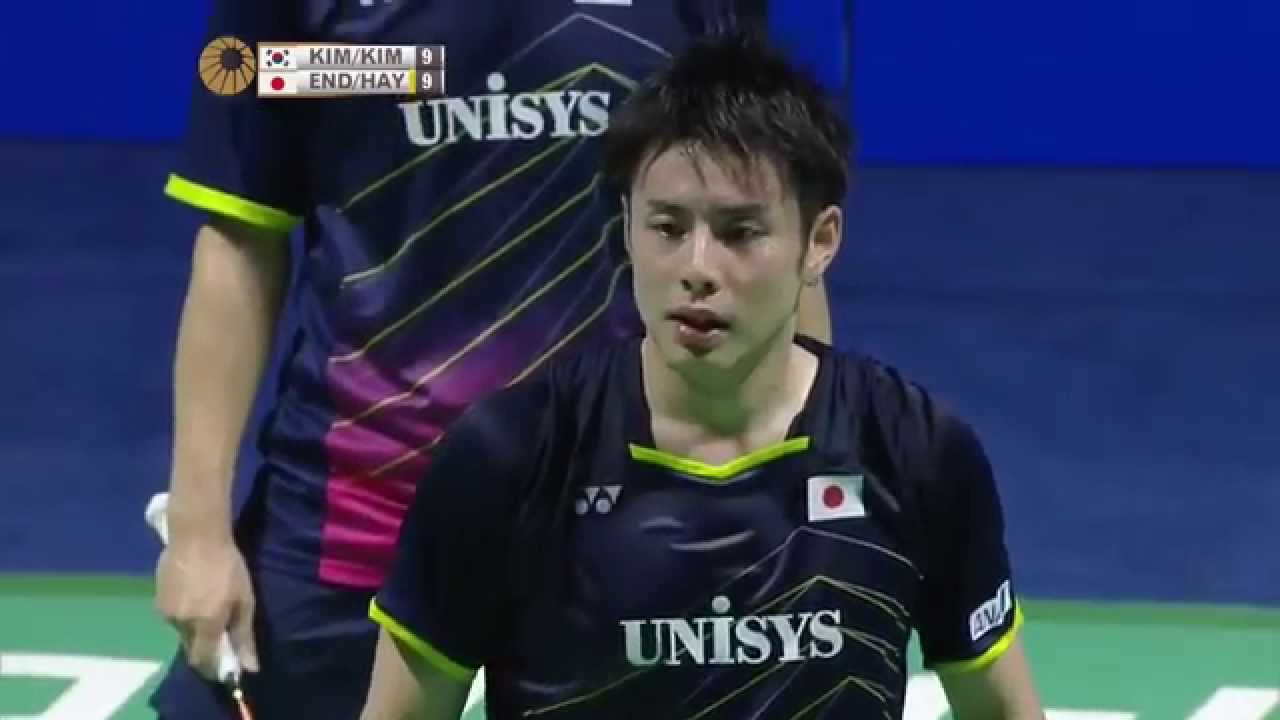 2015 Thaihot China Open - SF - Kim Gi Jung/Kim Sa Rang Korea vs Hiroyuki Endo/Kenichi Hayakawa