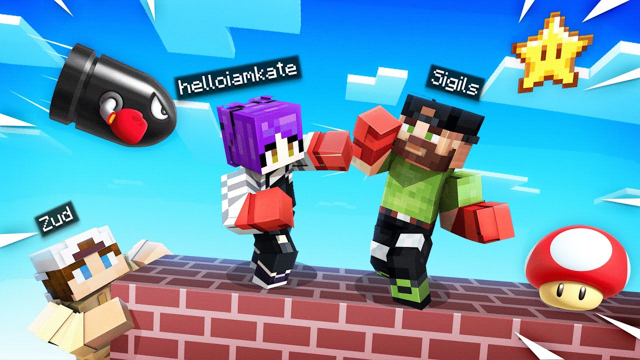 I love beating up my friends (: [Minecraft Super Smash]