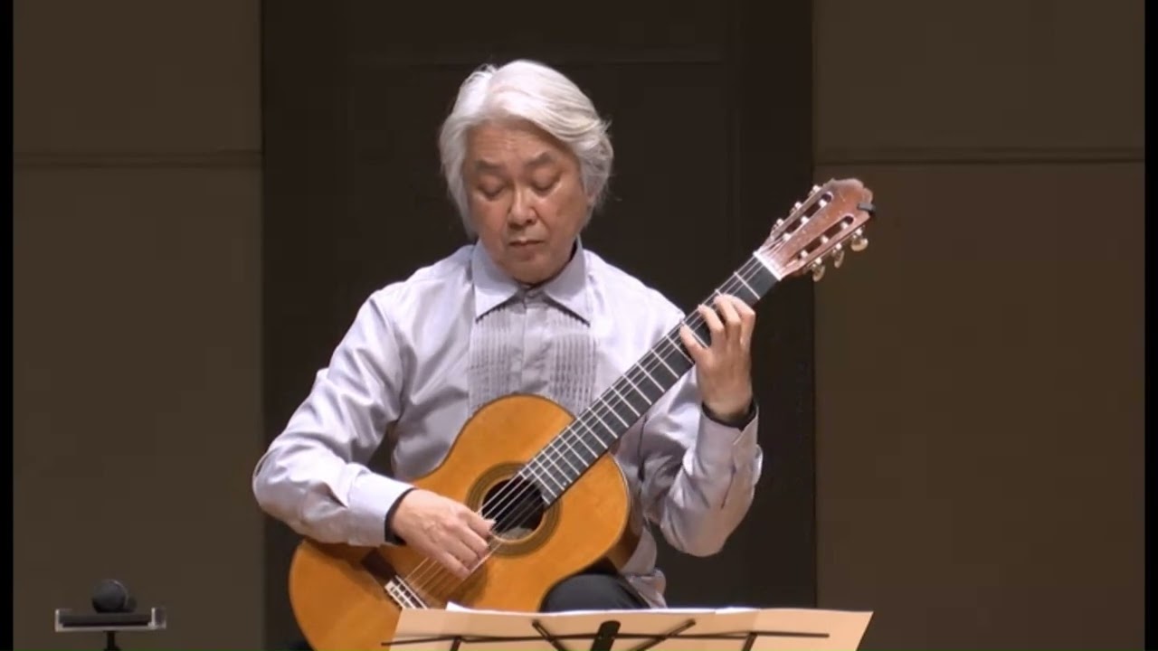 セレナーデ：シューベルト（山中芳郎編）演奏：建　孝三／オーボエ協奏曲より「アダージョ」：マルチェッロ（バッハ～ラゴヤ～山中　芳郎編）　演奏：建　孝三＆山中芳郎　山中ギター音楽院　発表会より