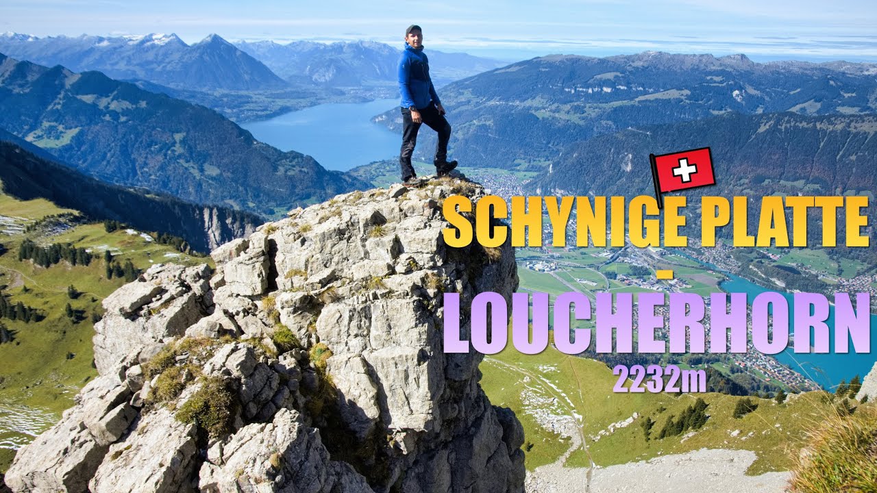 Schynige Platte – Loucherhorn 2232m / Alpine hike in the Jungfrau Region, Switzerland / T5