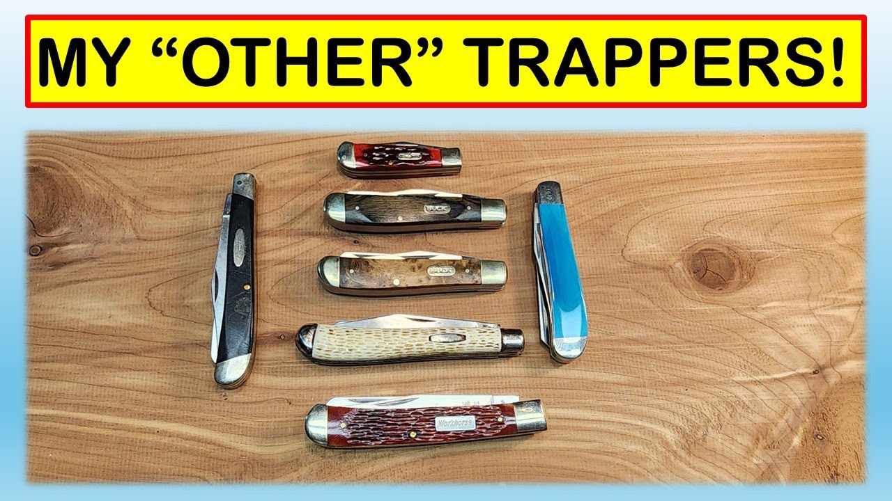 TAKING A PEEK AT MY (NON CASE) TRAPPERS!