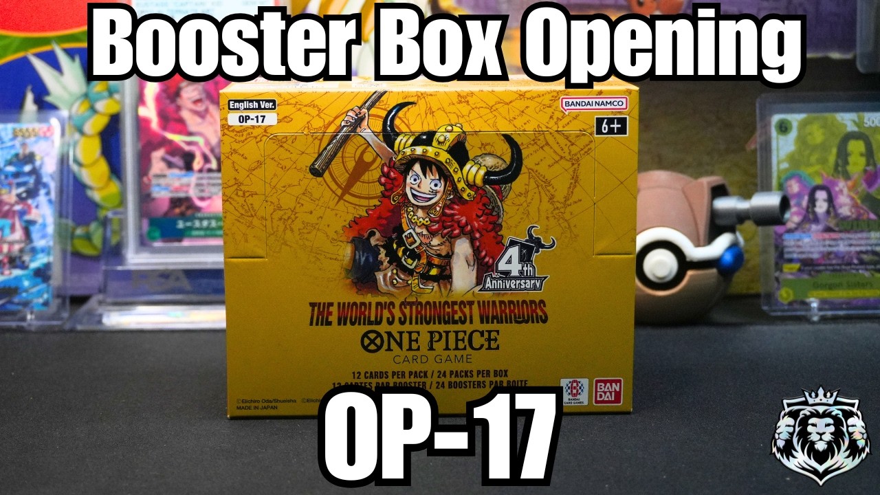 Otwieramy Booster Box One Piece OP-17 (Najsilniejsi Wojownicy Świata)!