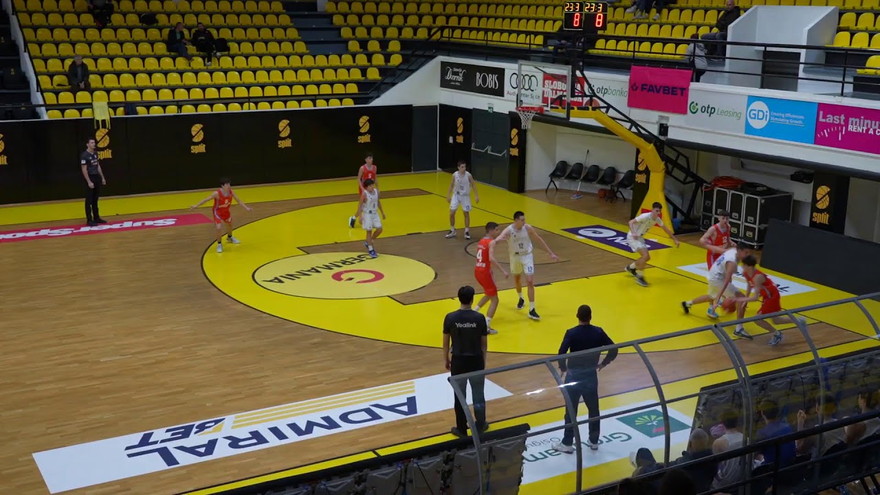 KK Zadar - KK Cedevita Junior, Jedinstvena pretkadetska liga, 11.2.2024.