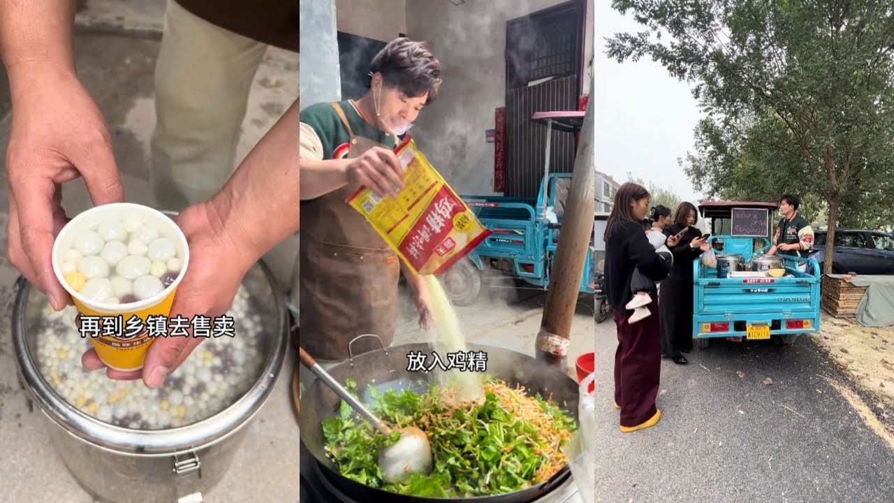 当回去路上在村里看到有的老人独自坐在门口，心里又感到酸酸的，也不知道她坐在那里看什么，想什么……
