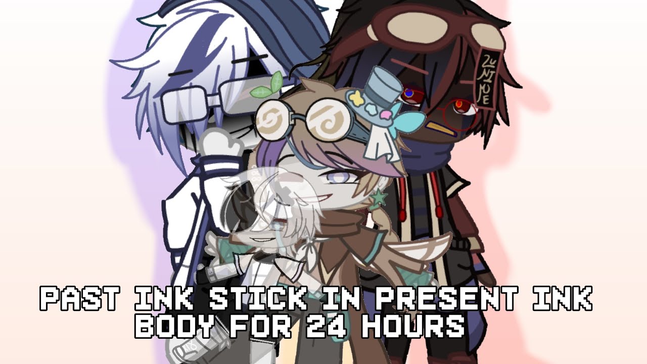 Past ink (before ink ripped he’s soul) stuck in present ink body for 24 hours || part 1||Errorink