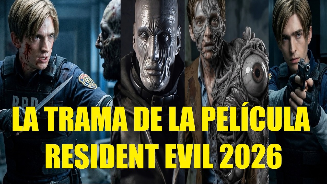 LA TRAMA O HISTORIA DE LA NUEVA PELÍCULA DE RESIDENT EVIL 2026 EXPLICACIÓN FINAL EASTER EGGS