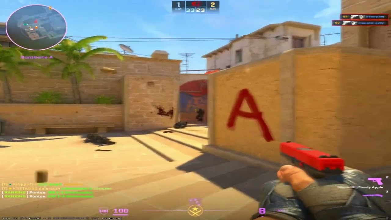 250 por rota....🏹 - counter strike