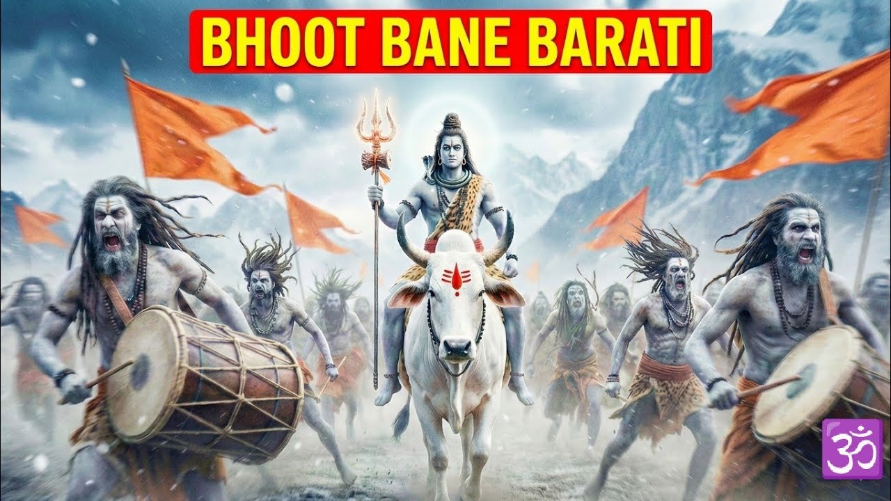 ​जब भूत-प्रेत 😯 बने बाराती: शिव जी की बारात की अद्भुत कहानी 🕉️ | Mahadev Vivah