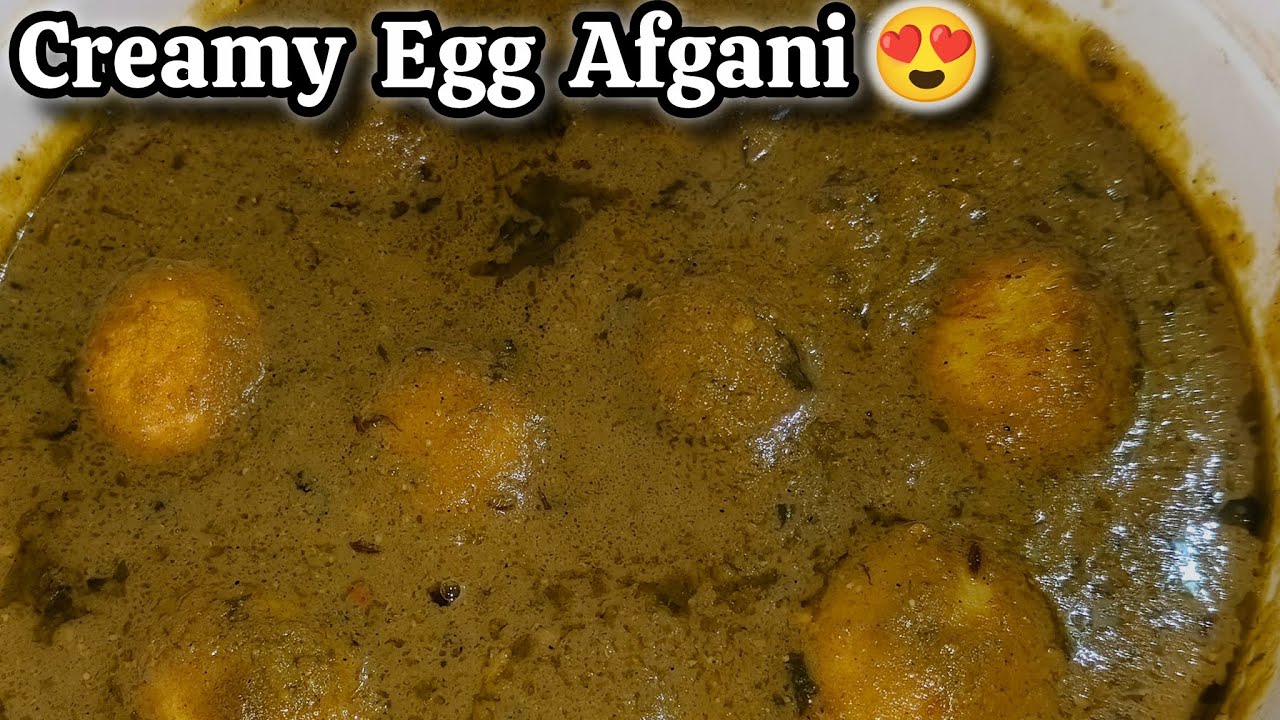 अंडा अफगानी करी | Egg Afghani Gravy | Afgani Anda Curry Banane ka Asan & Anokha Tarika