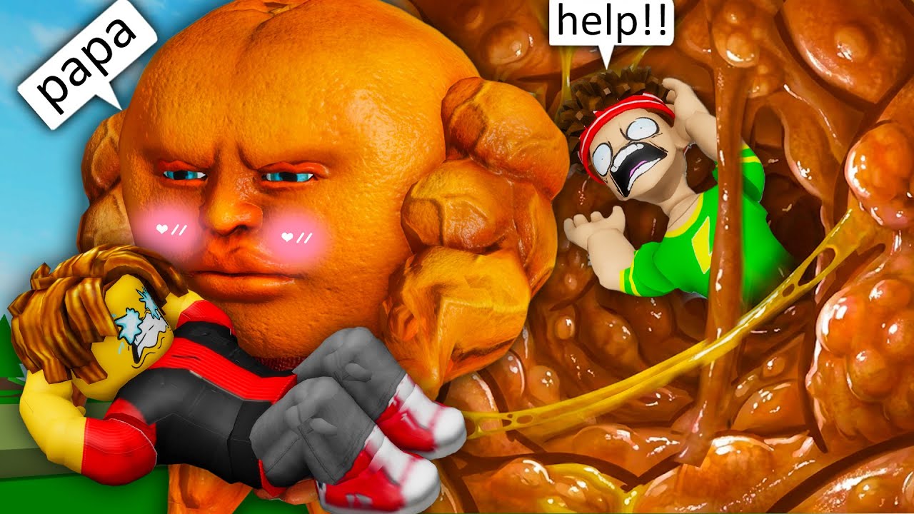 Roblox Enter Brainrot: Удин Дин Дан нуждается в папе! 🍊 Забавные моменты