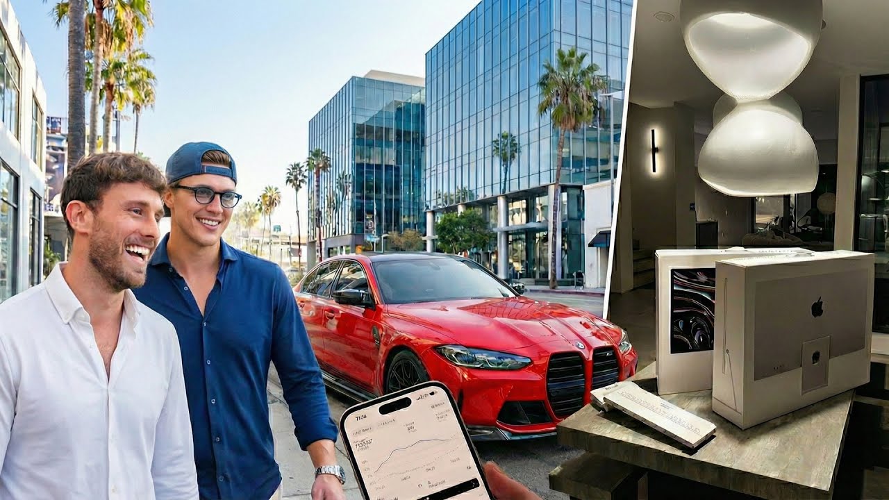 my millionaire friend made me start vlogging ($20,000 weekend in LA)