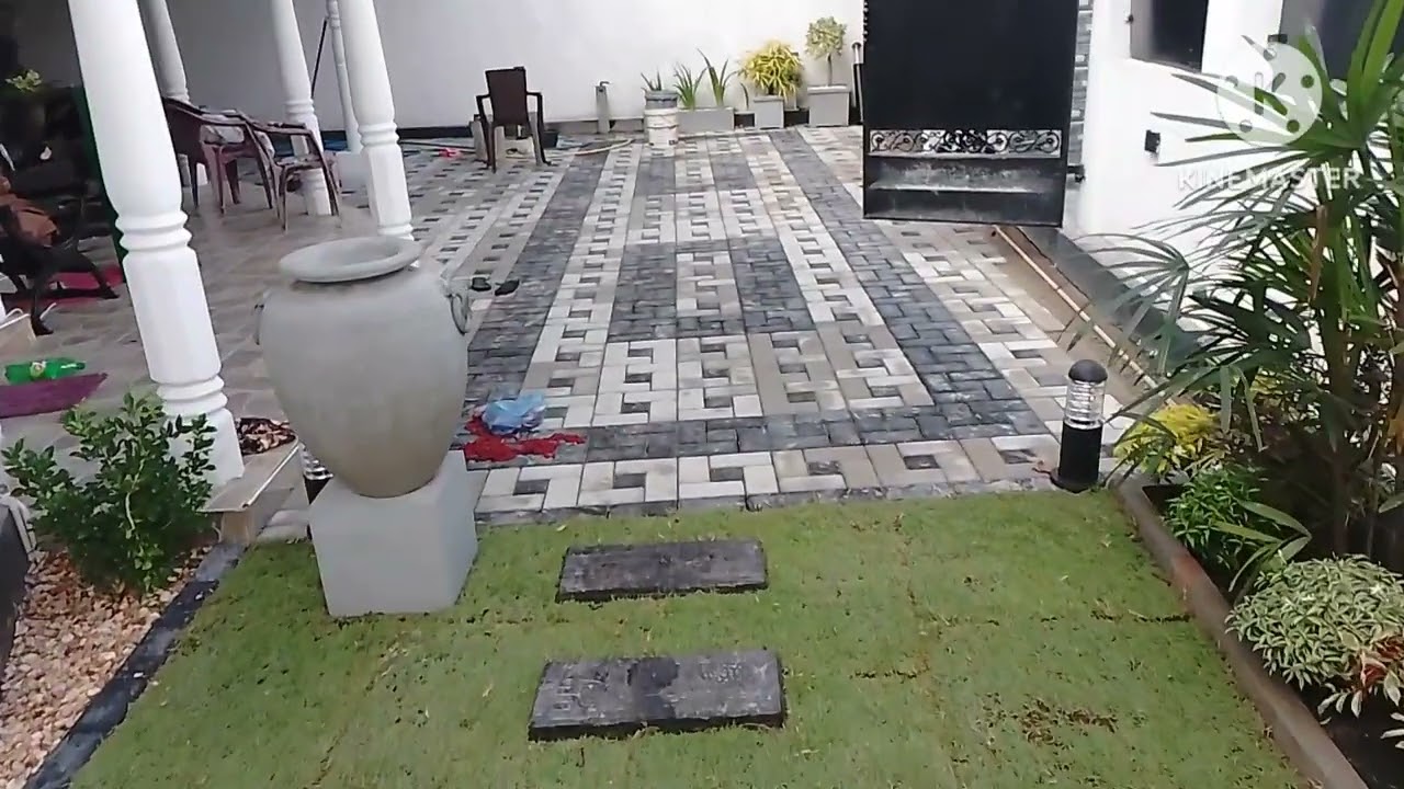 Lahiru garden service #gewathualankaranaya #interlog #maleaiyan grass #austrliyan grass #landscape 