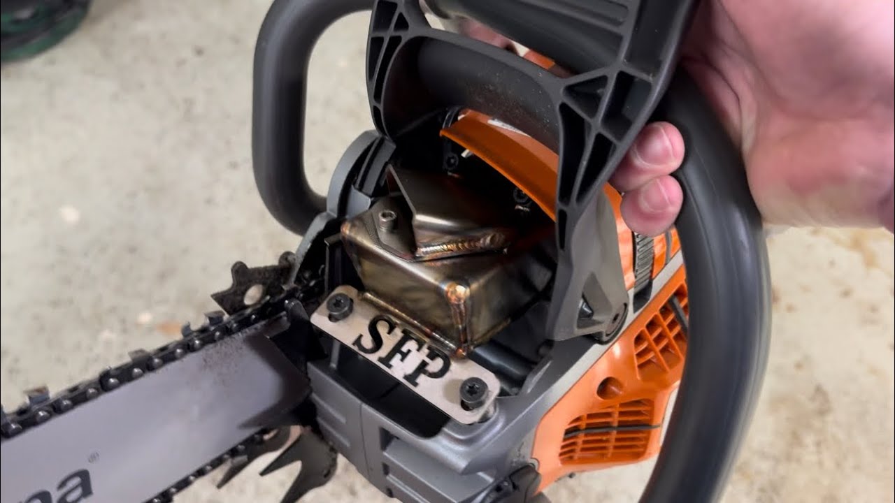 Husqvarna 562 mark 2 steadfast forestry products exhaust sound TEST