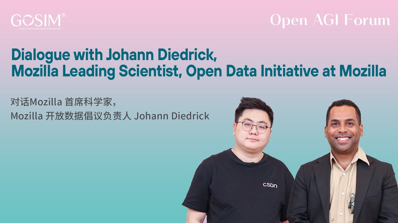Johann Diedrick, is working to use open data to rectify AI biases and achieve technological equity