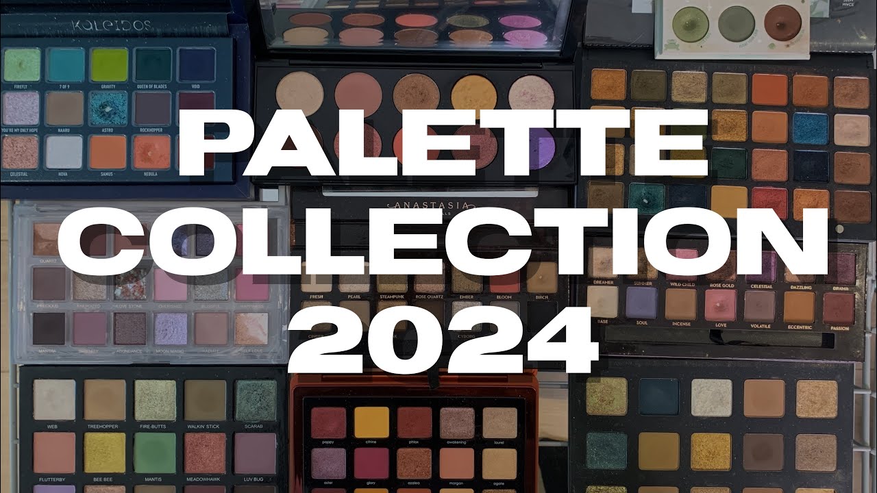 Palette Collection 2024 + Swatches | sofiealexandrahearts