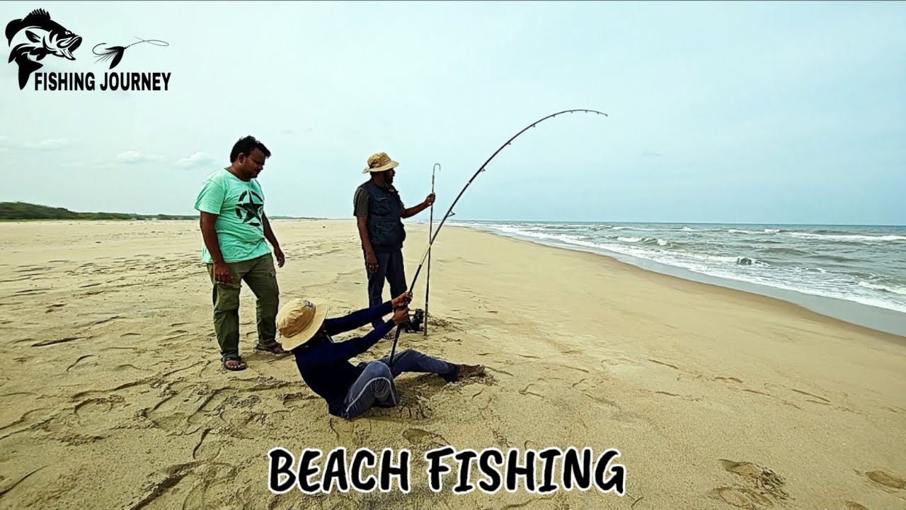 Beach Fishing Back To Back Catch With Friends