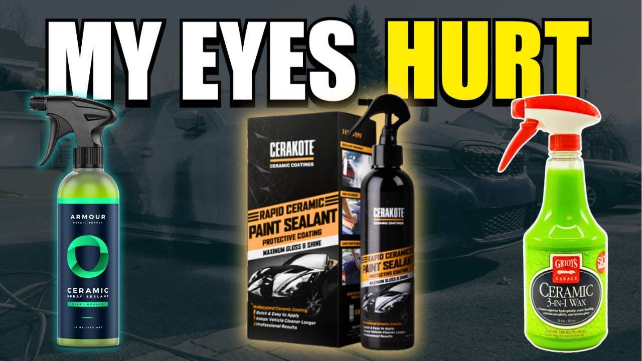 Major Issue Disrupts Best Spray Ceramic Test (Not Sponsored)