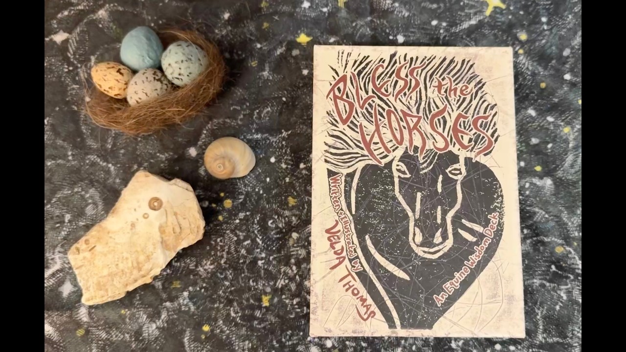 Bless the Horses - Equine Wisdom Deck Showcase (ASMR Ramble)