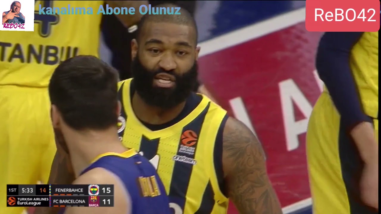 Fenerbahçe Beko Barcelona maçı 02 04 2021 THY Avrupa Ligi EuroLeague 33 hafta maçı