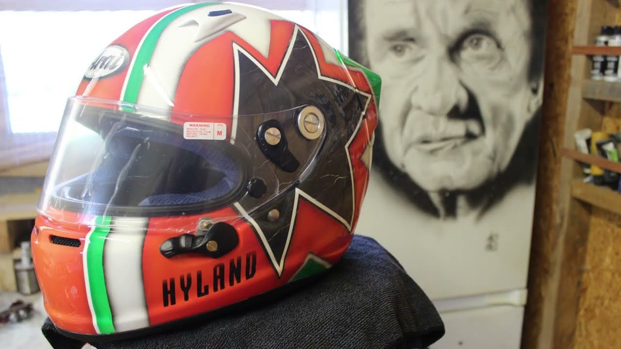 Final Part. Arai SK-6... Paint / lacquer and rebuilt