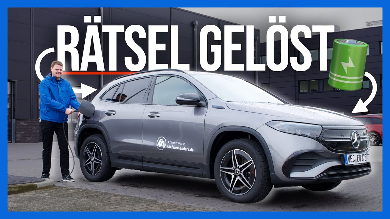 RÄTSEL gelöst! Der Mercedes-Benz EQA verbraucht wirklich  _ _ ,_ _ kWh🔋 auf 100 km