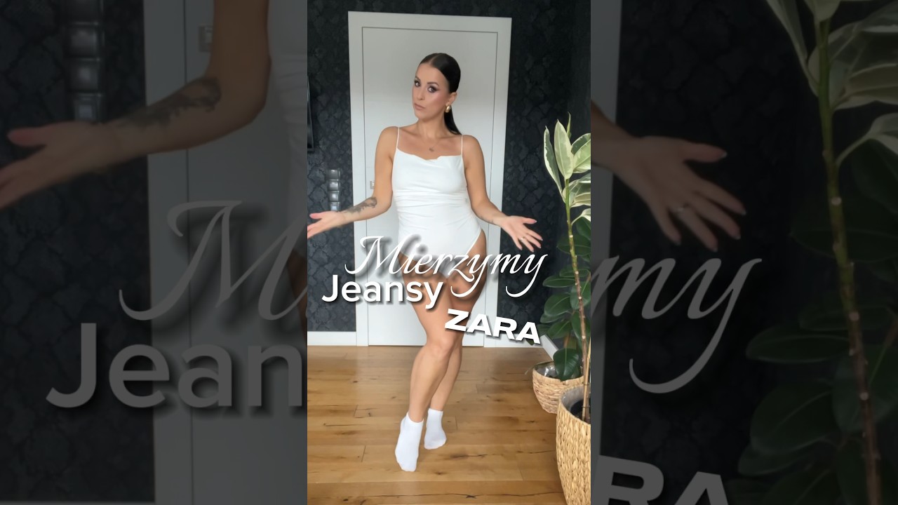 Mierzymy Jeansy z ZARA! #jeans #ootd #mierzymy