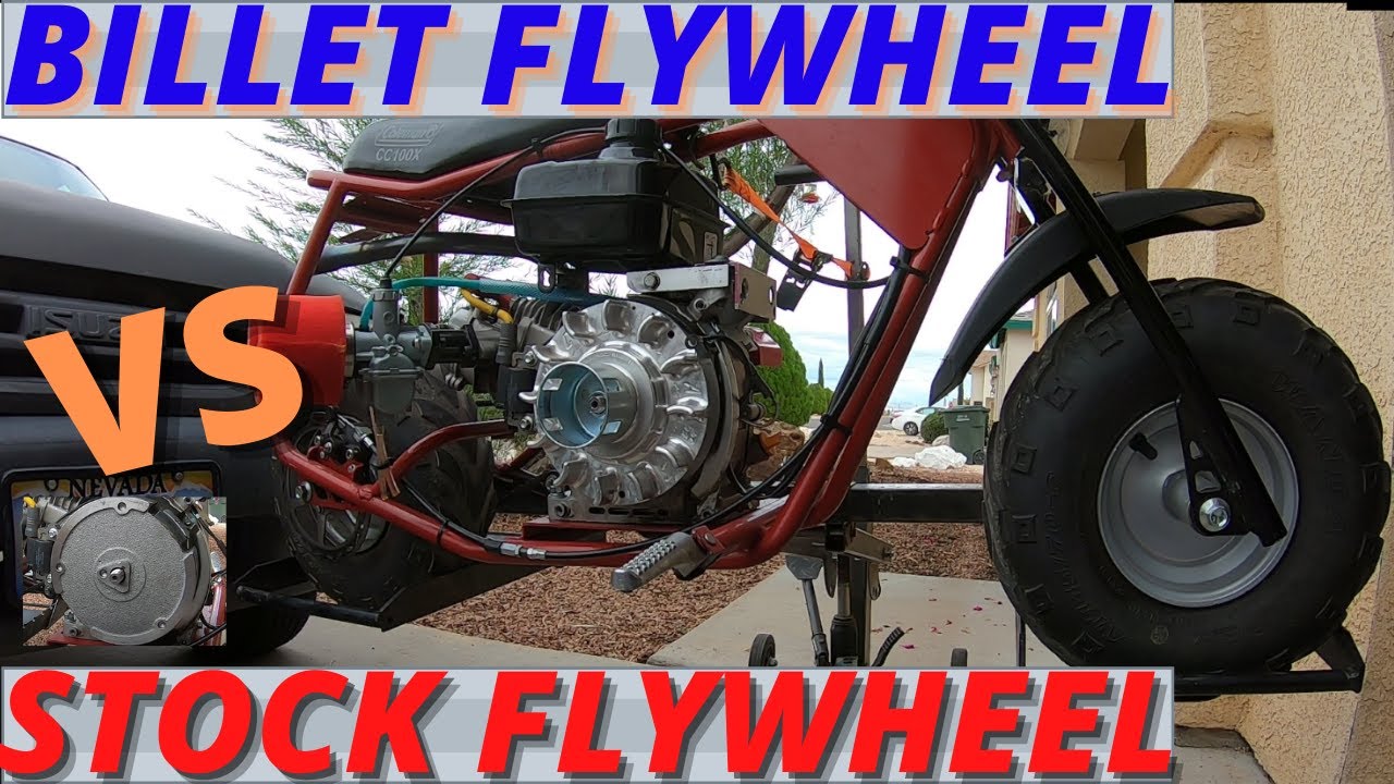 Billet flywheel versus stock Hemi flywheel on a Predator 212 / 0 to 30 MPH