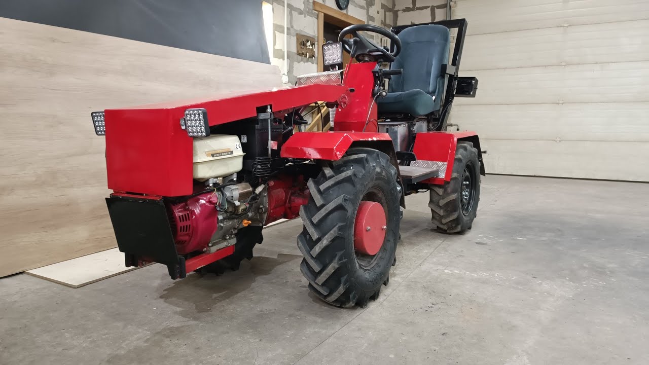 Адаптер к мотоблоку МТЗ.HYBRID MTZ 012WM 4X4/ГИБРИД МТЗ 012WM ЧАСТЬ 3