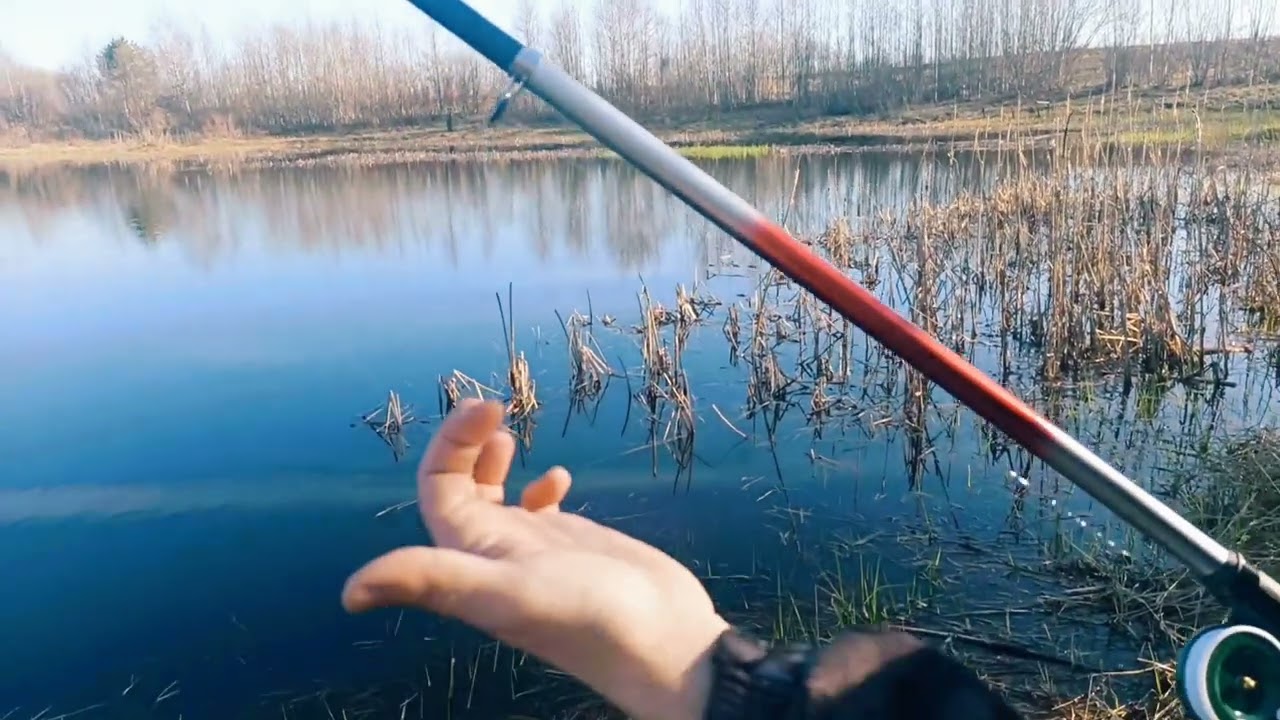 Как забросить поплавок дальше, лайфхак💪 Рыбалка на поплавочную удочку.