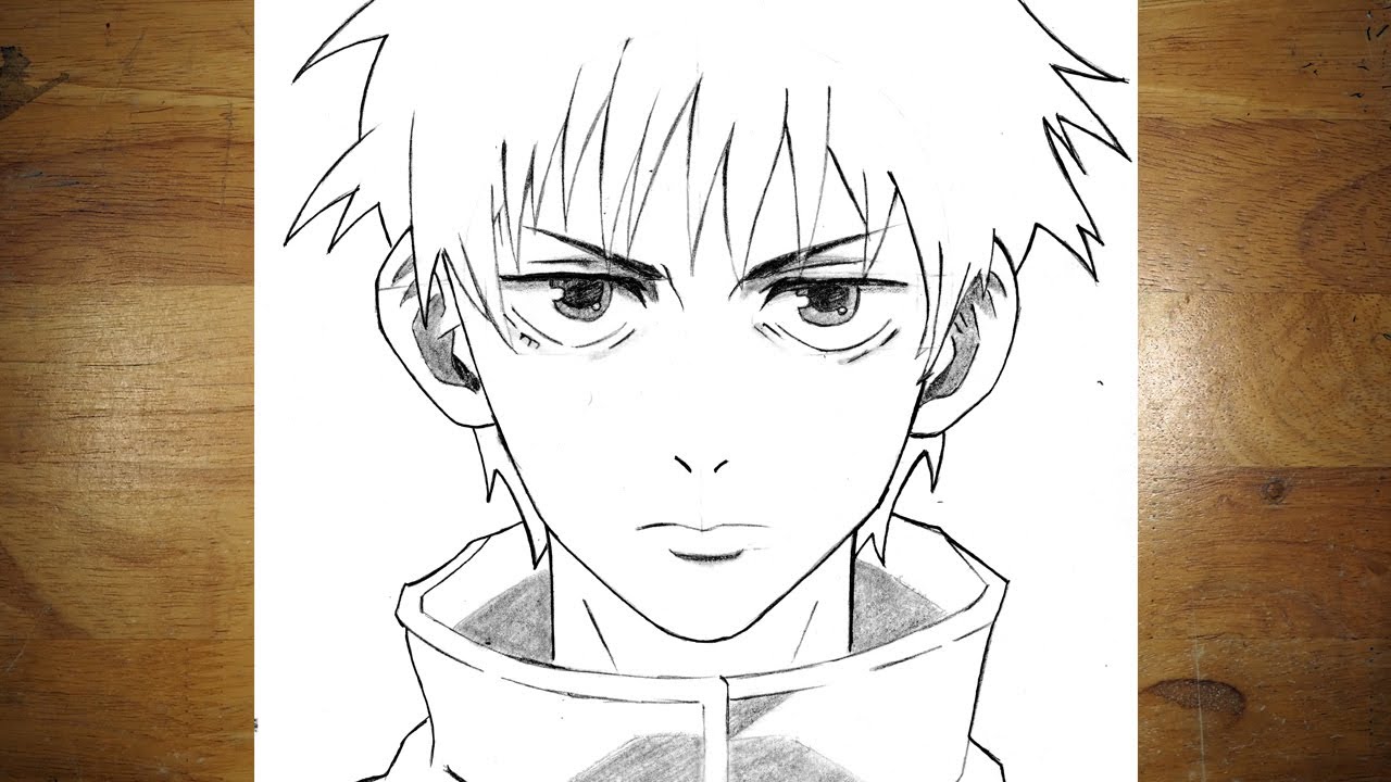 Anime Drawing | How To Draw Yuta Okkotsu | Jujutsu Kaisen 0