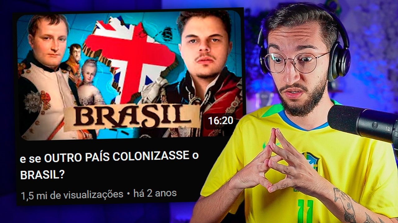 e se OUTRO PAÍS COLONIZASSE o BRASIL?