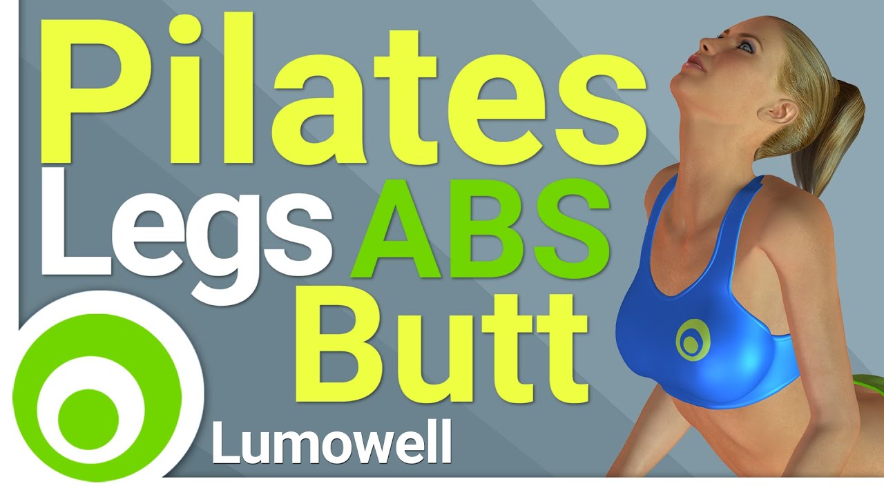 Pilates Workout for Legs, Abs and Butt - Pilates Exercises at Home for Core and Lower Body