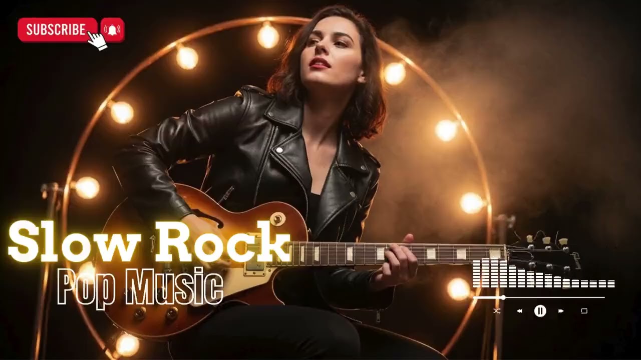 Emotional Rock at Night 🎸 Smooth Slow Rock for Quiet Minds