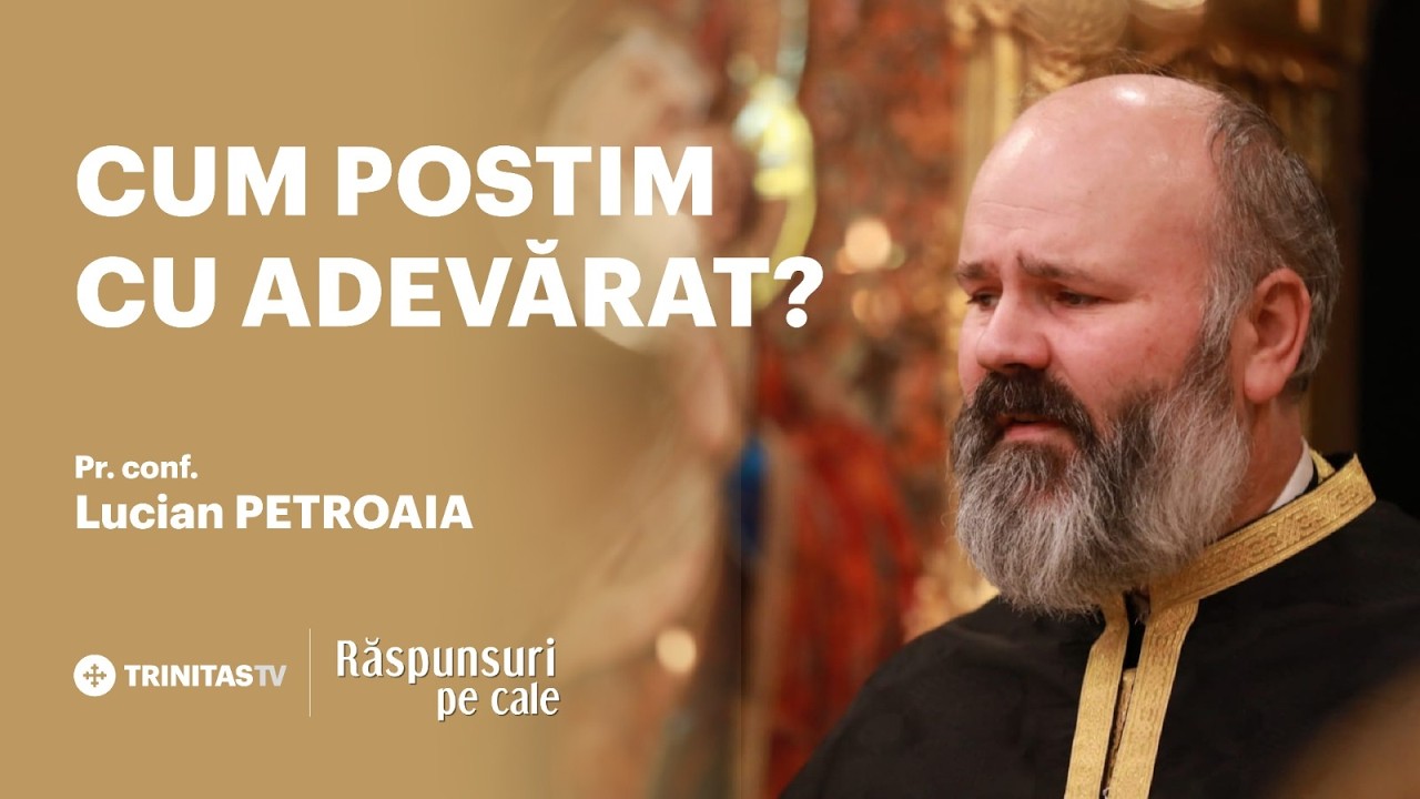 🔴 LIVE: Cum postim cu adevărat? - Pr. Conf. Lucian PETROAIA #raspunsuripecale #11martie