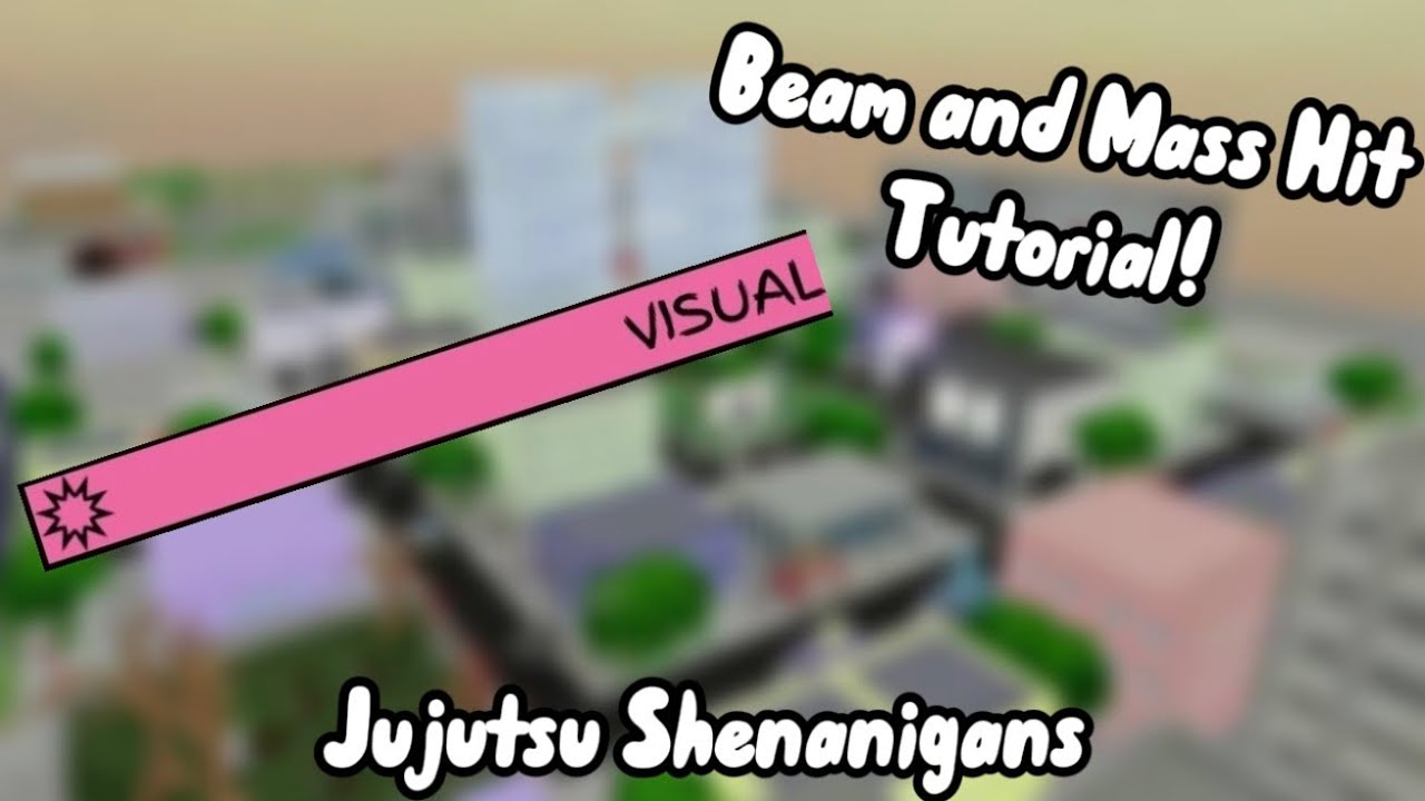 [Jujutsu Shenanigans Tutorial] How to use BEAM and MASS HIT VFX in Skill Builder