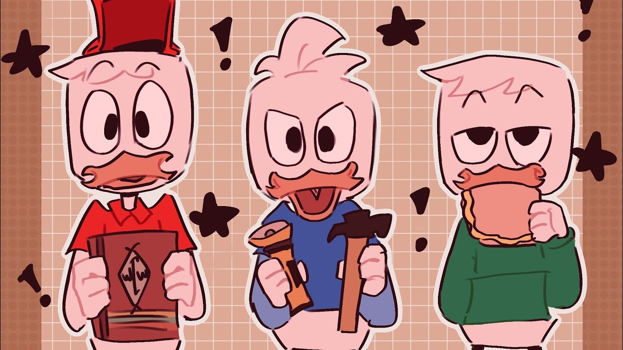 Trapped in Scrooge’s office :o (Lil DuckTales animatic lol)