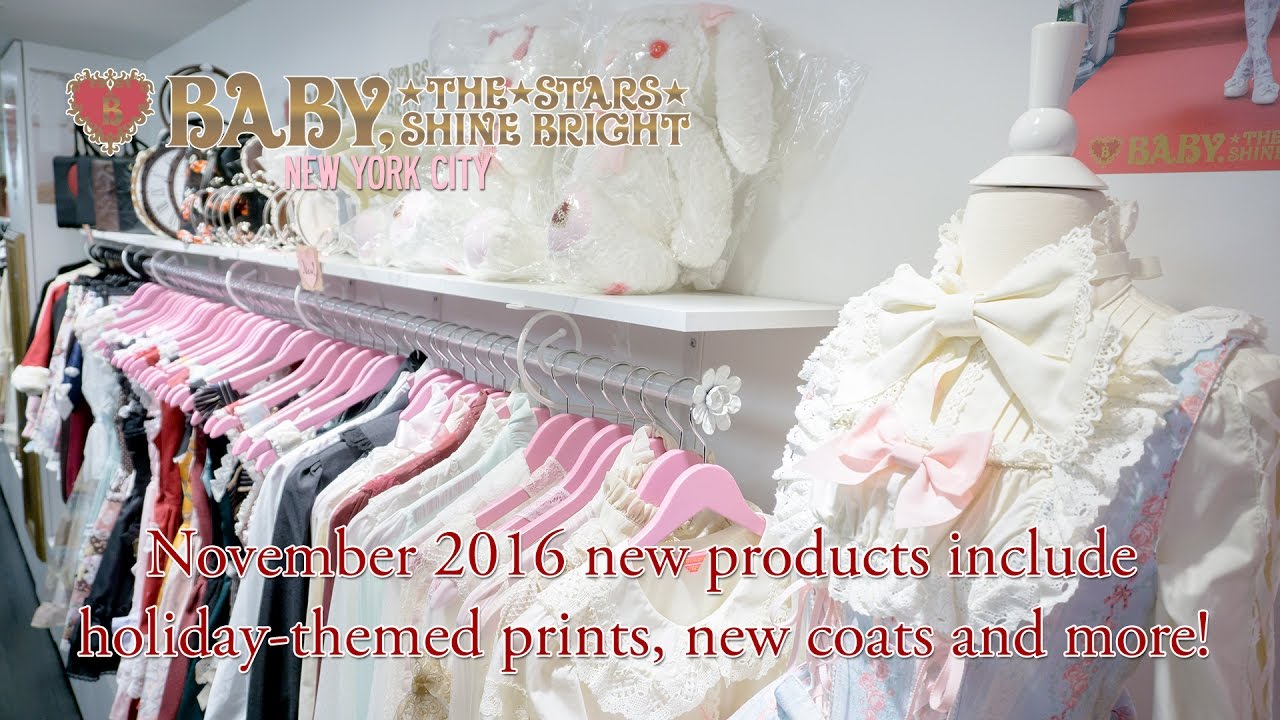 BABY, the Stars Shine Bright NYC's November 2016 new product highlights!