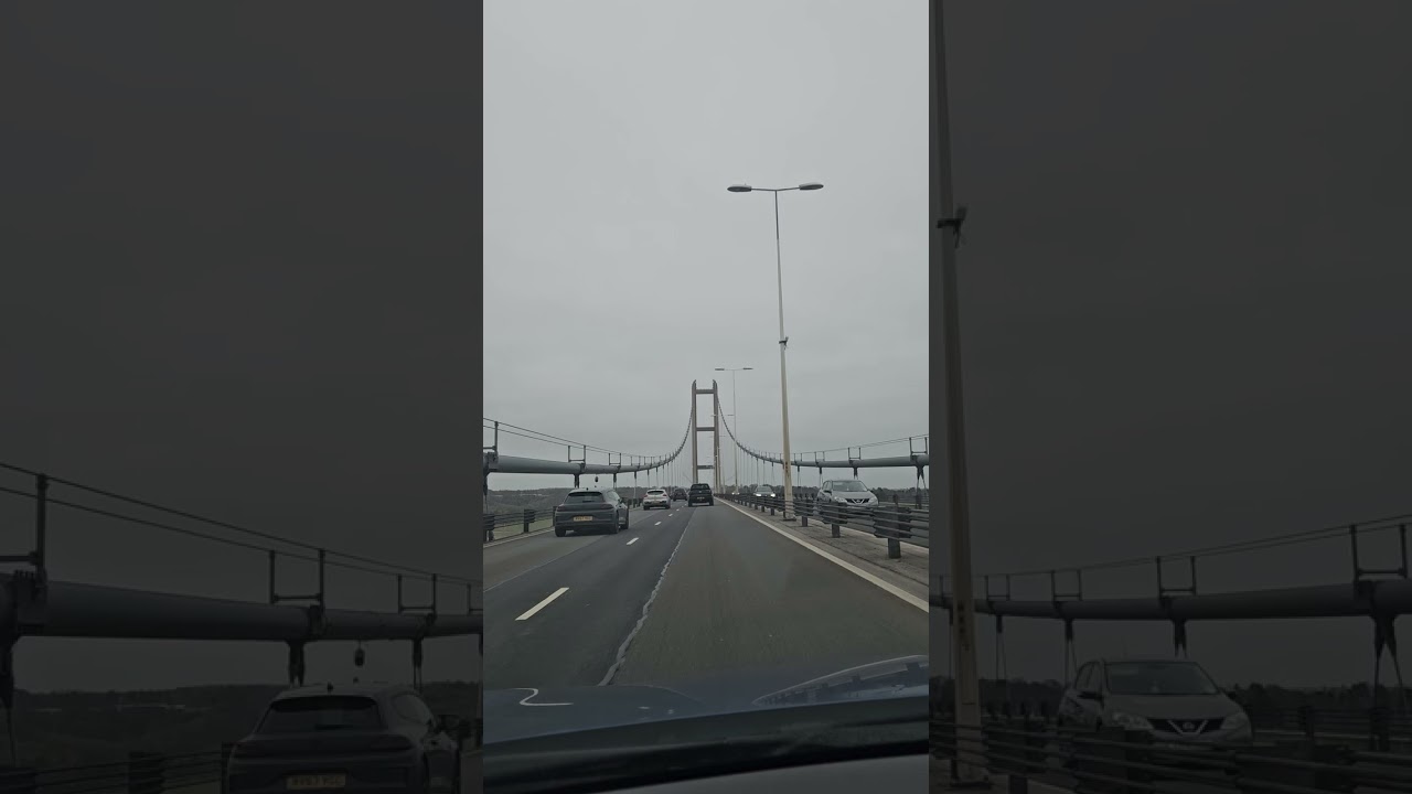 Humber Bridge, great architecture built in 1980s 